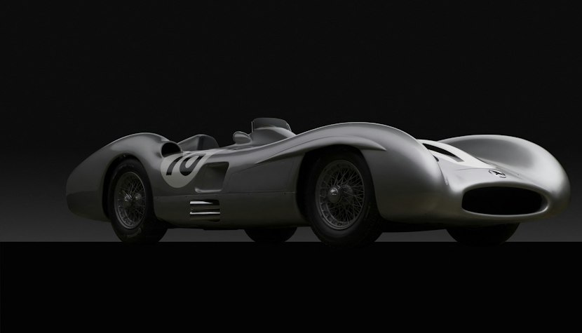 Mercedesul W196, al lui Juan Manuel Fangio