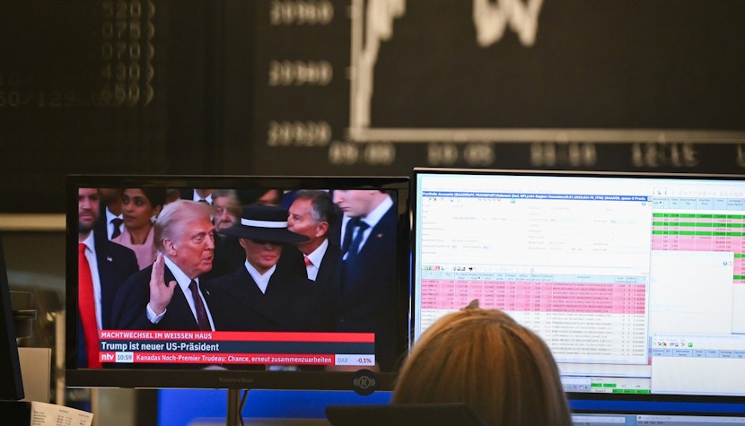 Donald Trum, la discursul de inaugurare
