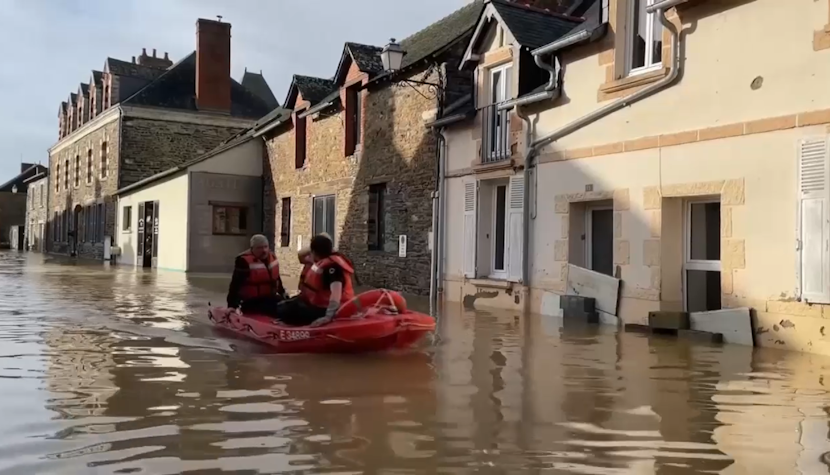 Inundații în Franța Inundații în Franța