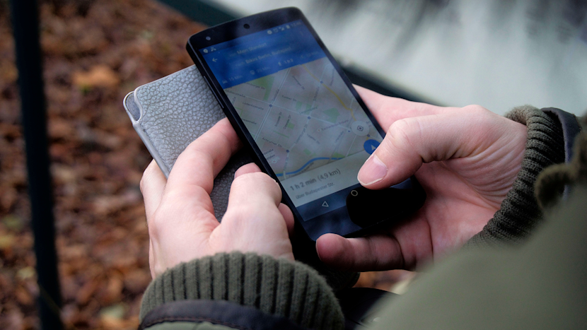 google maps pe telefon