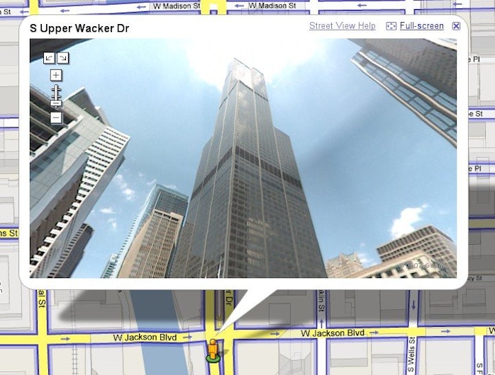 interfata veche google street view
