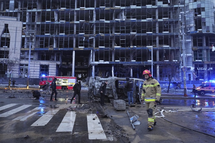 Atac în Kiev