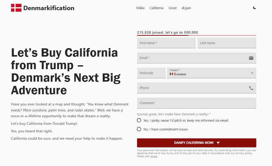Platforma Denmarkification