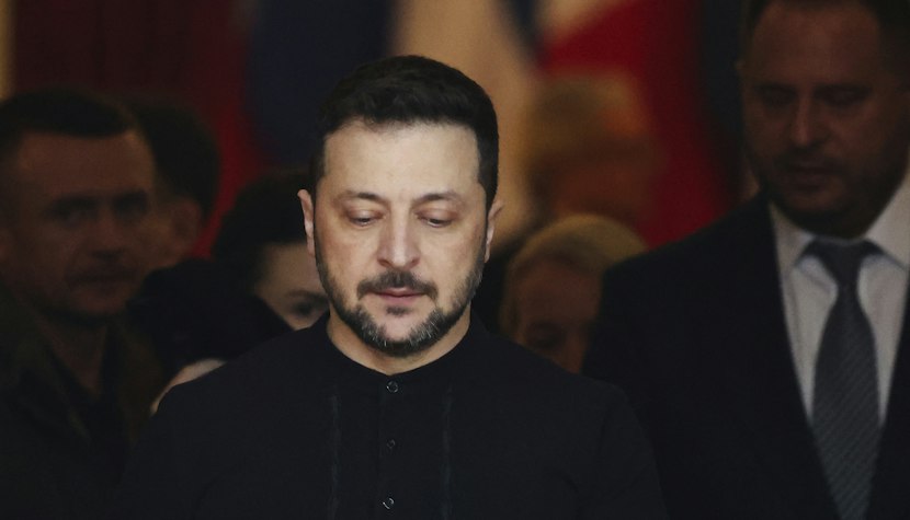 Volodimir Zelenski, președintele Ucrainei