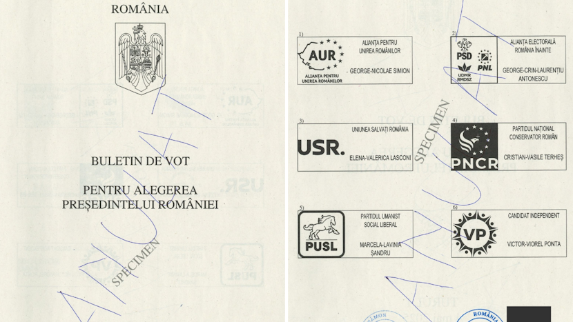 buletin de vot
