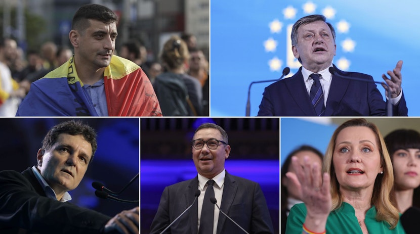 george simion, crin antonescu, nicusor dan, victor ponta, elena lasconi