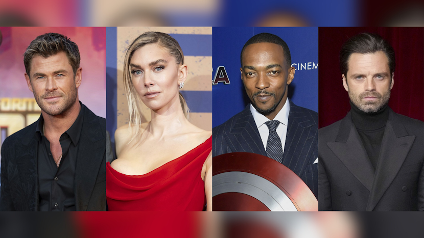 Chris Hemsworth, Vanessa Kirby, Anthony Mackie și Sebastian Stan