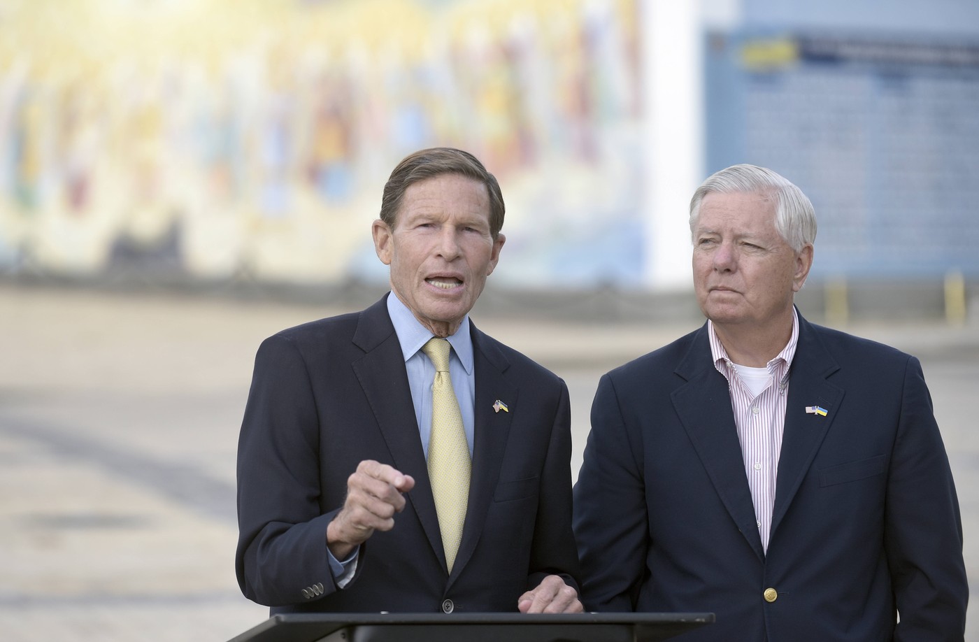 Lindsey Graham și Richard Blumenthal