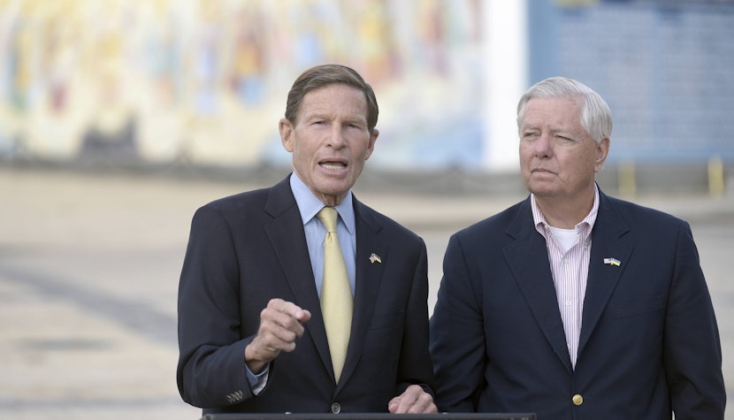 Lindsey Graham și Richard Blumenthal Lindsey Graham și Richard Blumenthal