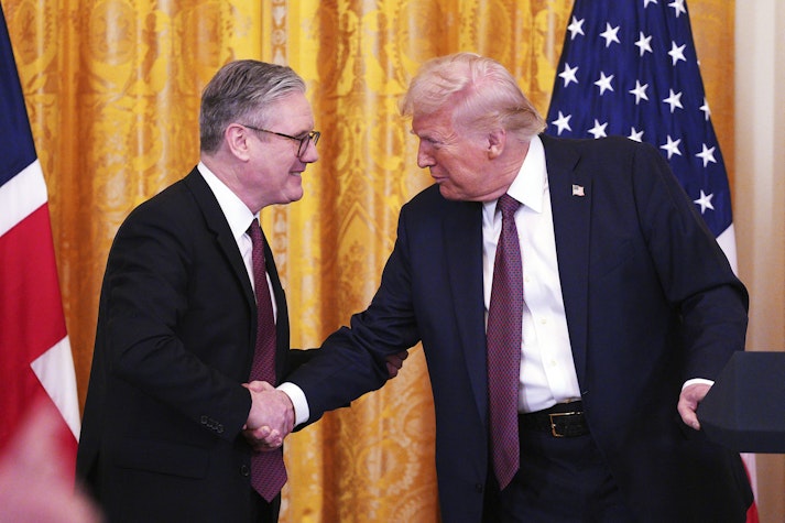 Keir Starmer și Donald Trump