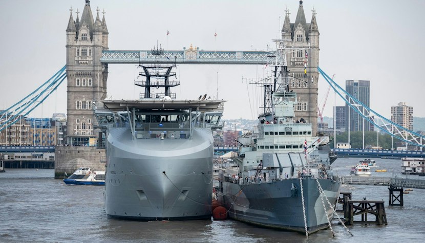 Marina britanică - RFA Proteus Marina britanică - RFA Proteus
