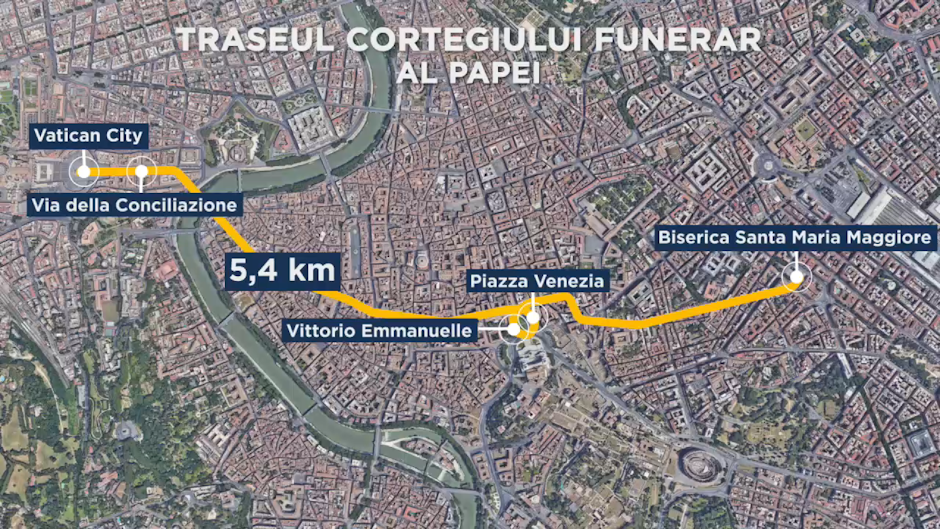 harta cortegiu funerar