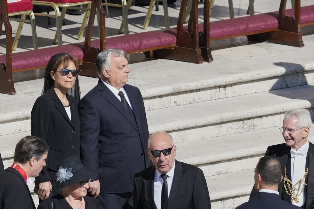 Viktor Orban, la funeraliile Papei Francisc