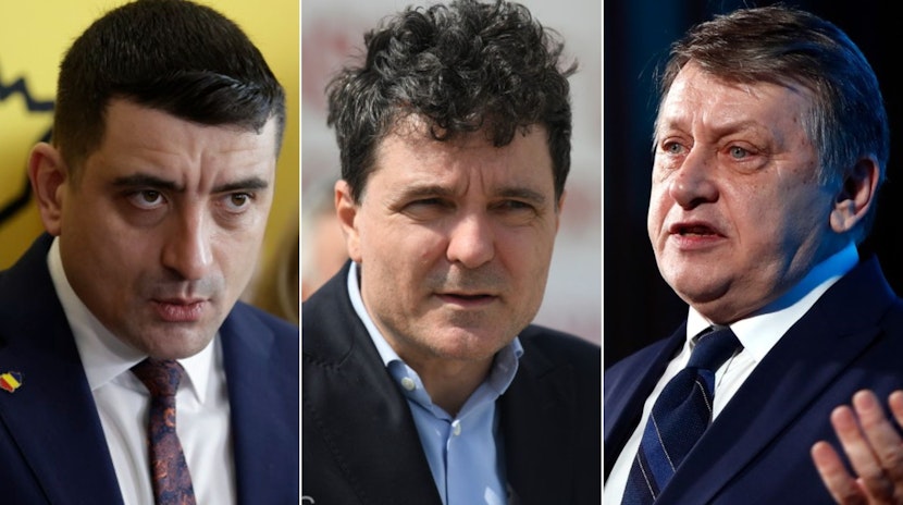 George Simion, Nicușor Dan, Crin Antonescu