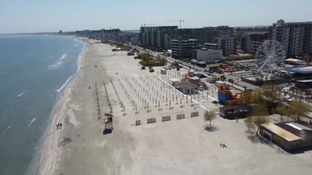 1 mai la Marea Neagră, în Mamaia Nord