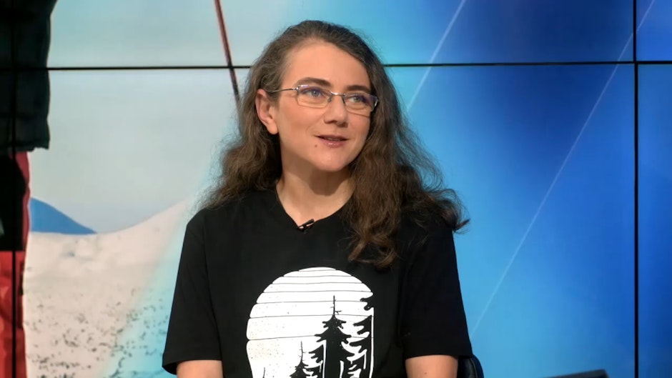 Alpinista Maria Dănilă, invitată în studioul Euronews România