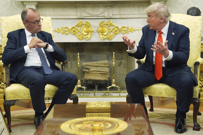 Friedrich Merz și Donald Trump