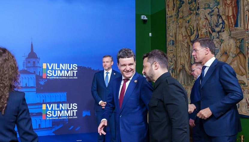 Nicușor Dan și Volodimir Zelenski