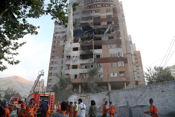 cladire distrusă de bombardamente