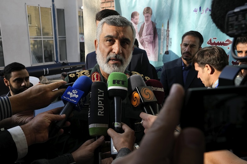 Amir Ali Hajizadeh, șeful programului de rachete al Gărzii Revoluționare