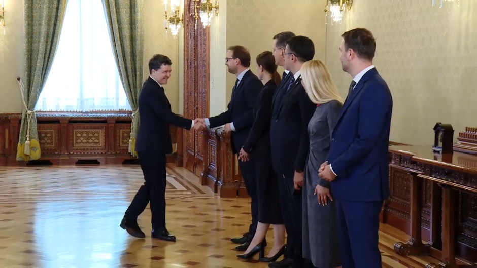 Delegația USR, la consultările de la Palatul Cotroceni