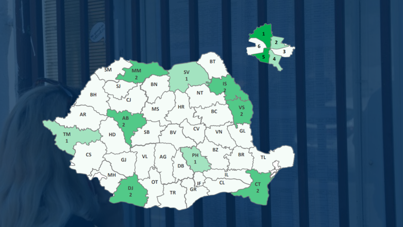 harta mediilor de 10 la bacalaureat în 2025