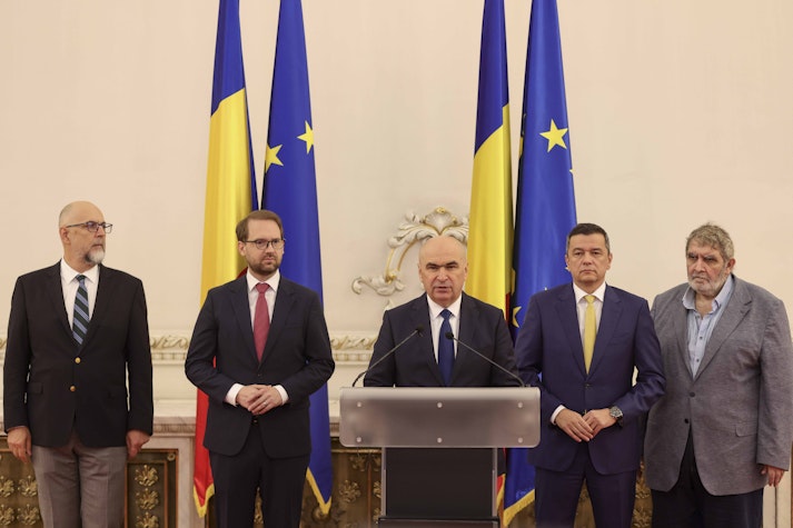 Kelemen Hunor, Dominic Fritz, Ilie Bolojan, Sorin Grindeanu și Varujan Pambuccian