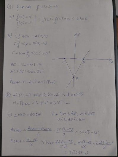 Rezolvarea subiectelor la Matematică la Evaluarea Națională 2025
