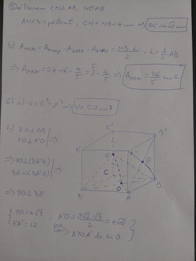 Rezolvarea subiectelor la Matematică la Evaluarea Națională 2025