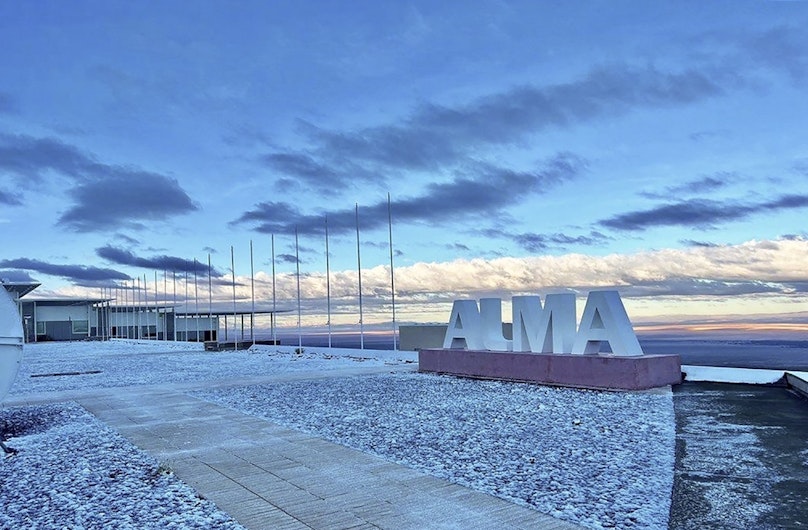 A nins în deșertul Atacama
