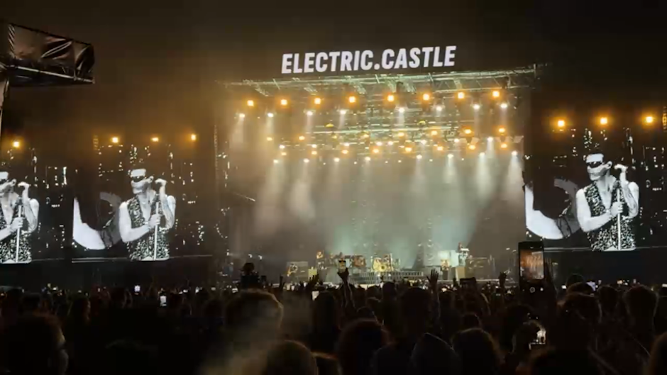 Yungblud, pe scena de la Electric Castle