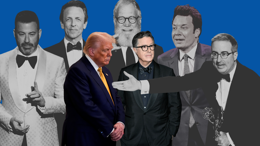 colaj cu donald trump, stephen colbert, jimmi kimmel, jamie oliver, david letterman, jimmi fallon