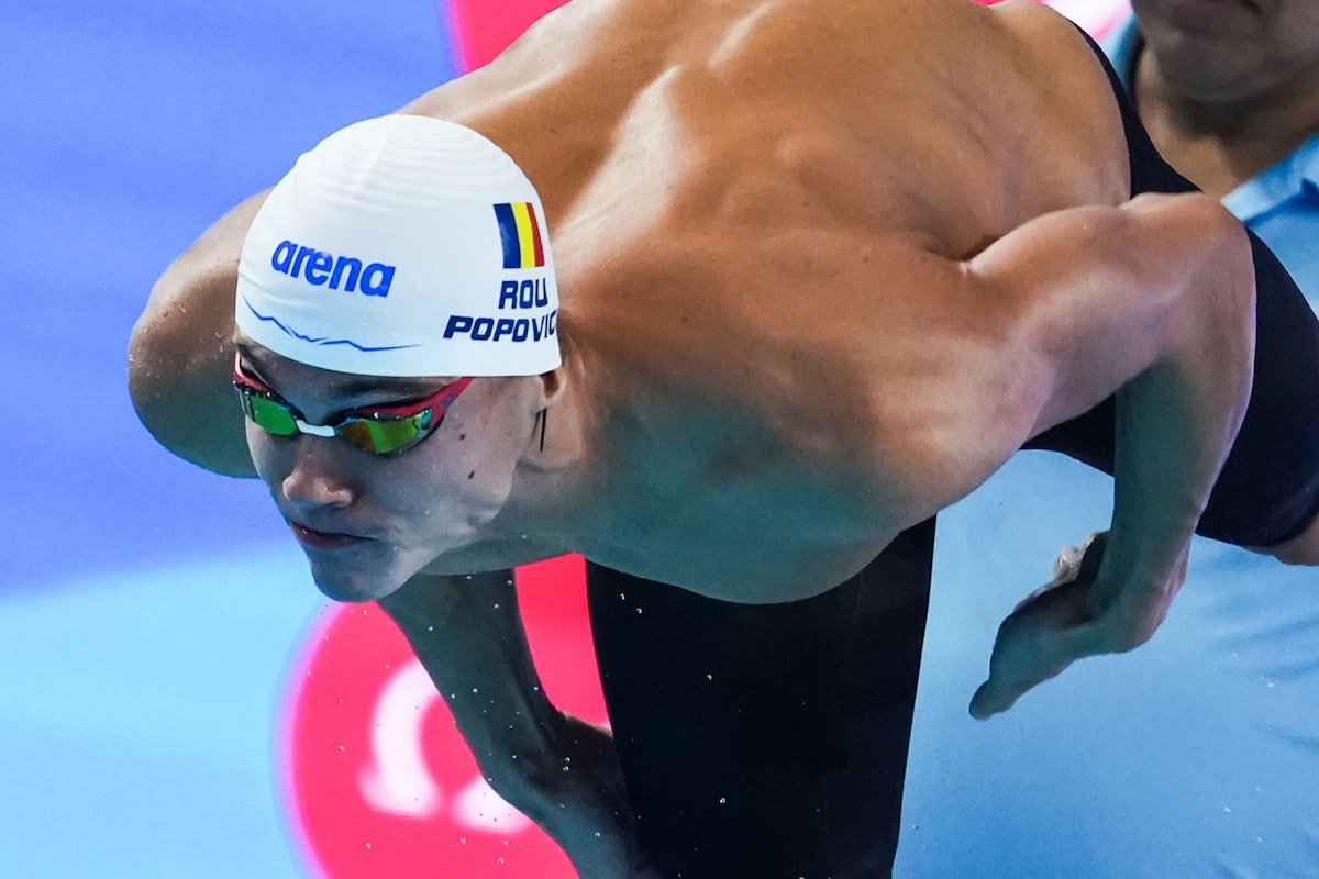 David Popovici își apără titlurile la Europenele de Natație 2026