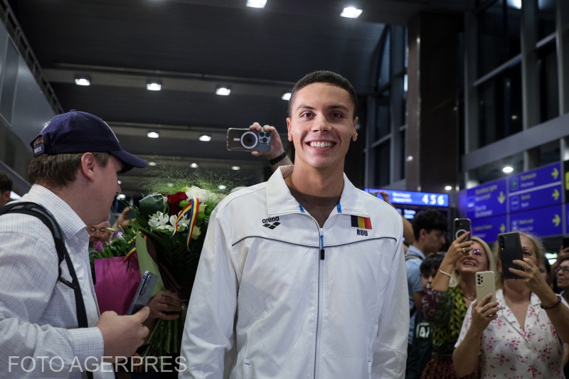 David Popovici s-a calificat în finala de 50 m liber la Trofeo Settecolli