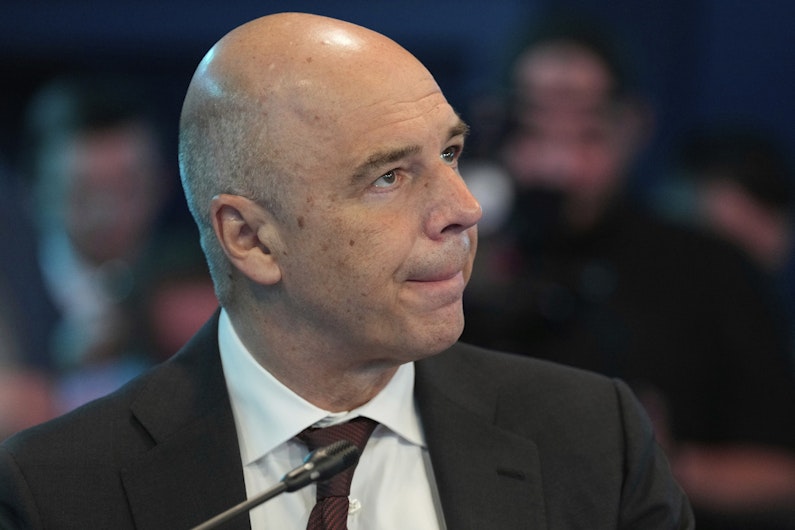 Anton Siluanov, ministrul de Finanțe al Rusiei