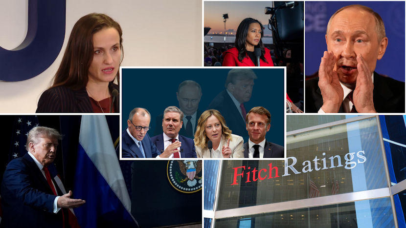 Colaj foto compus din cinci imagini