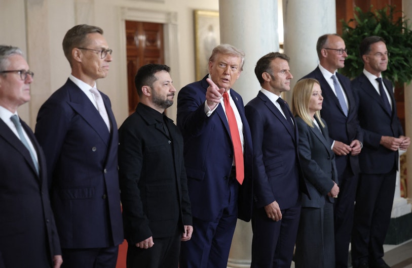 Trump și liderii europeni, la Casa Albă
