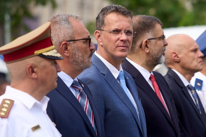 Ionuț Moșteanu, printre alti oficiali