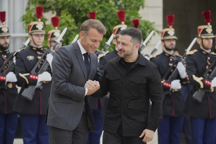 macron zelenski