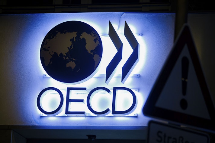 sigla ocde în limba engleză, scrisă oecd