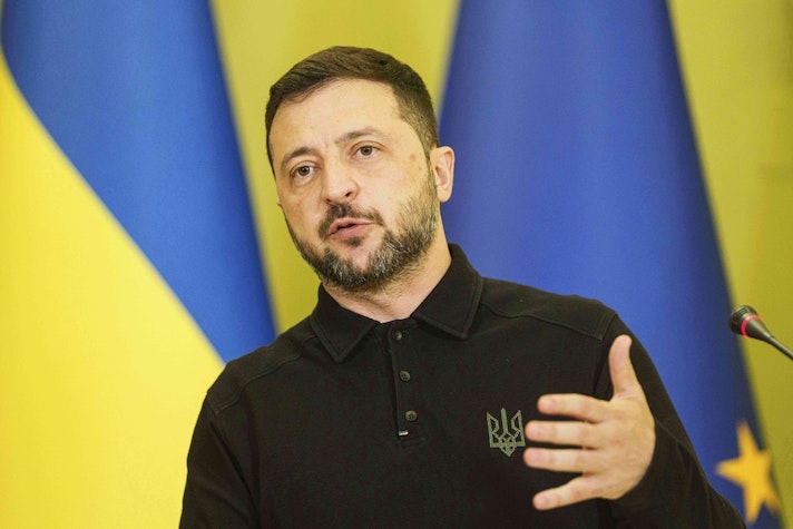 Volodimir Zelenski, președintele Ucrainei