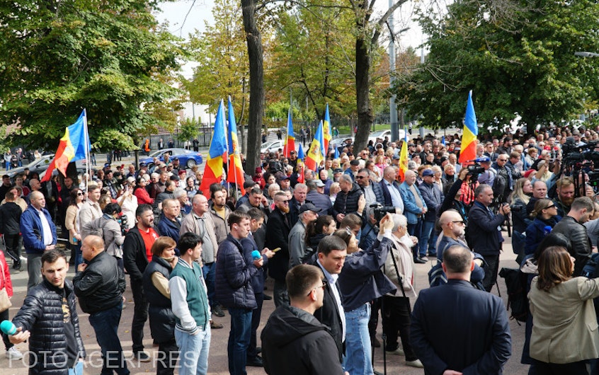 protest moldova