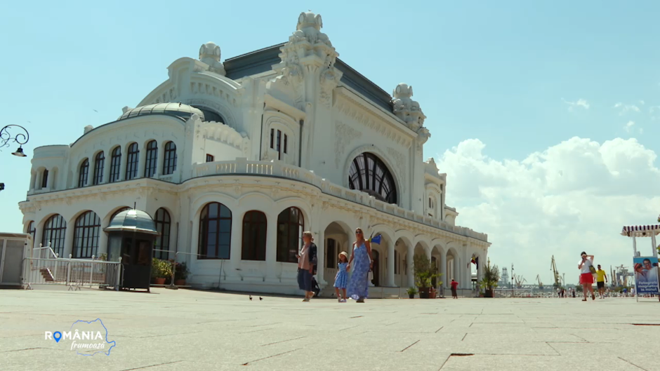 faleza și fațada cazinoului din constanța