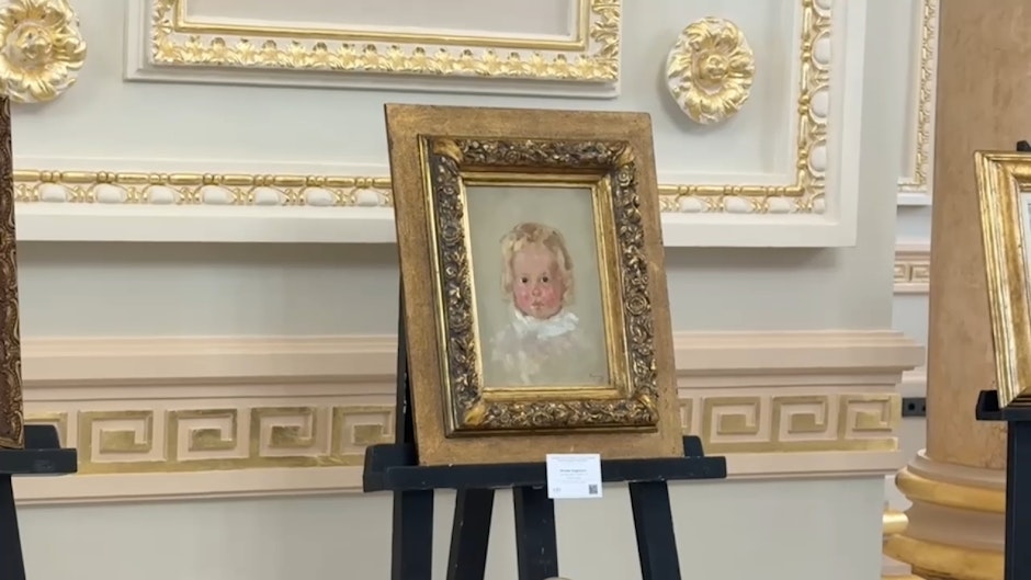 Pictura Cap de copil- “copilul lui Grămadă”, de Nicolae Grigorescu