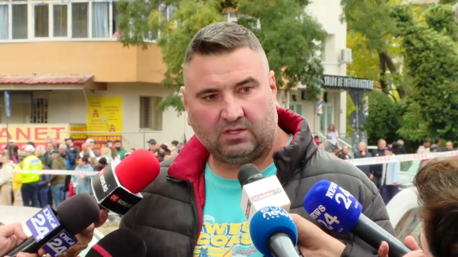 Gheorghe Găinaru, un locatar din blocul afectat de explozia din Rahova