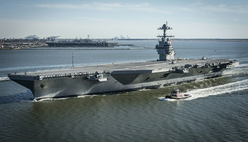 Portavionul USS Gerald Ford
