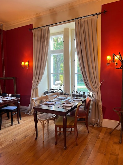 Restaurantul din conacul din Zabola