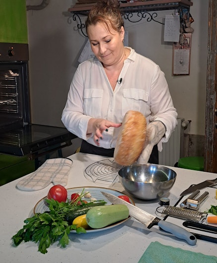 Juranda Kirschner, chef bucătar și proprietară a locului