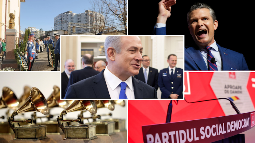 Colaj foto din cinci fotografii