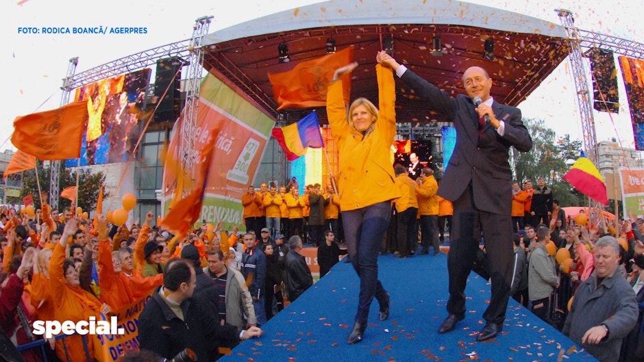 Elena Udrea și Traian Băsescu